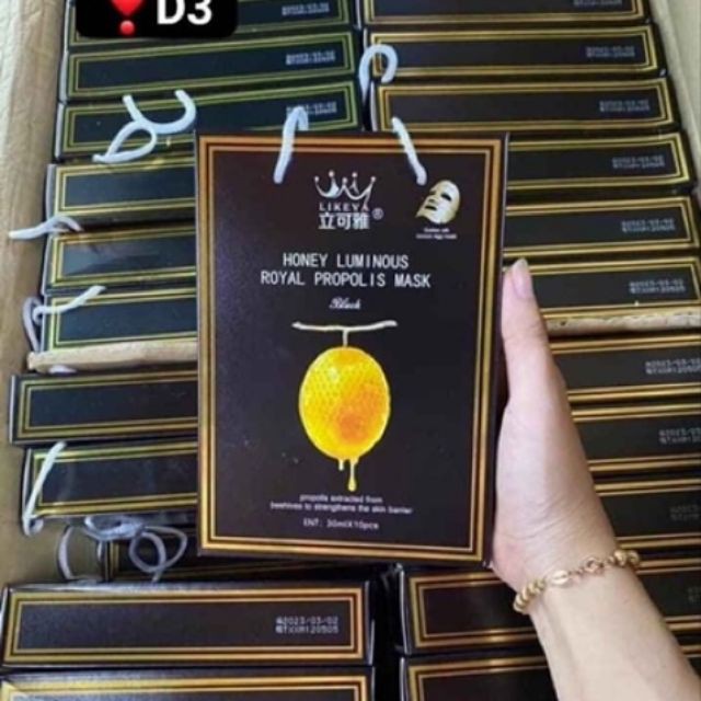Mặt Nạ Mật Ong JM ( 10 miếng)