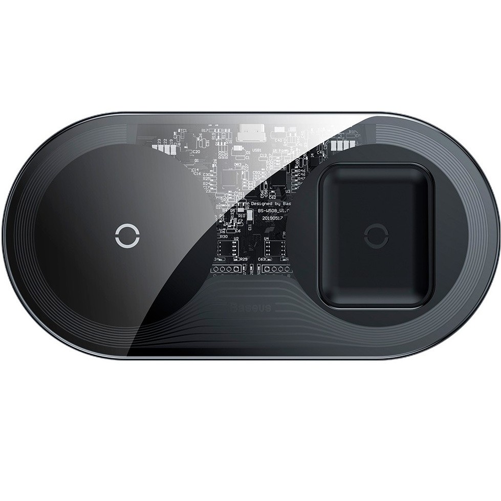 Dock sạc vô cực 2in1 18w BASEUS Simple For Phones+Pods