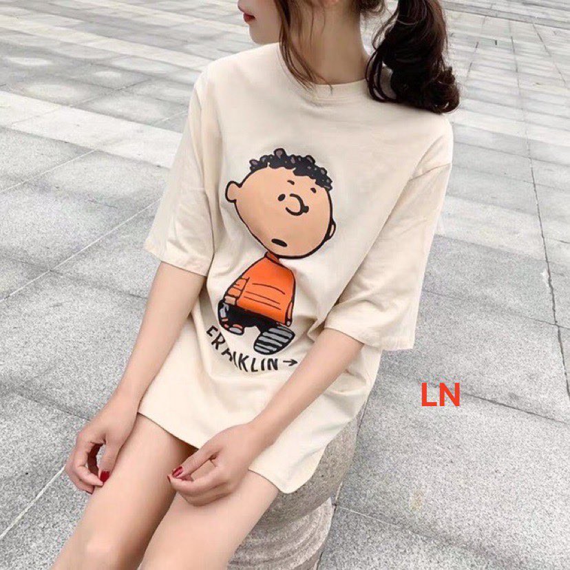 Áo phông họa tiết cậu bé Franklin