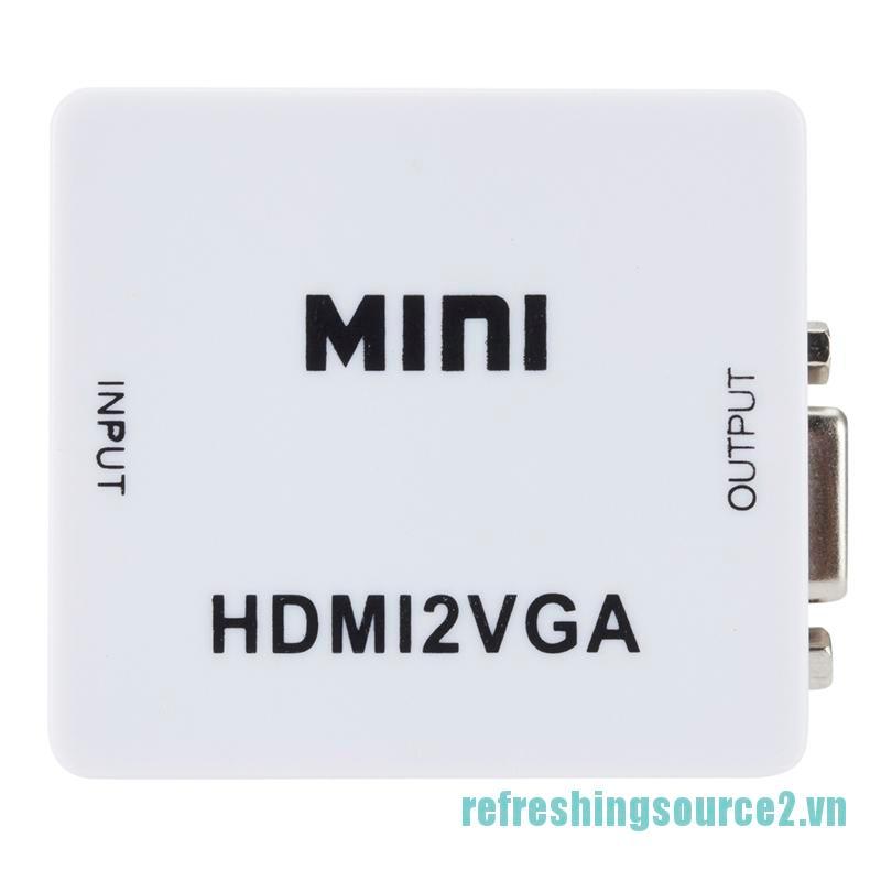 Hộp Chuyển Đổi Cx Vga Sang Hdmi Full Hd 1080p Cho Pc Laptop Dvd Hdtv