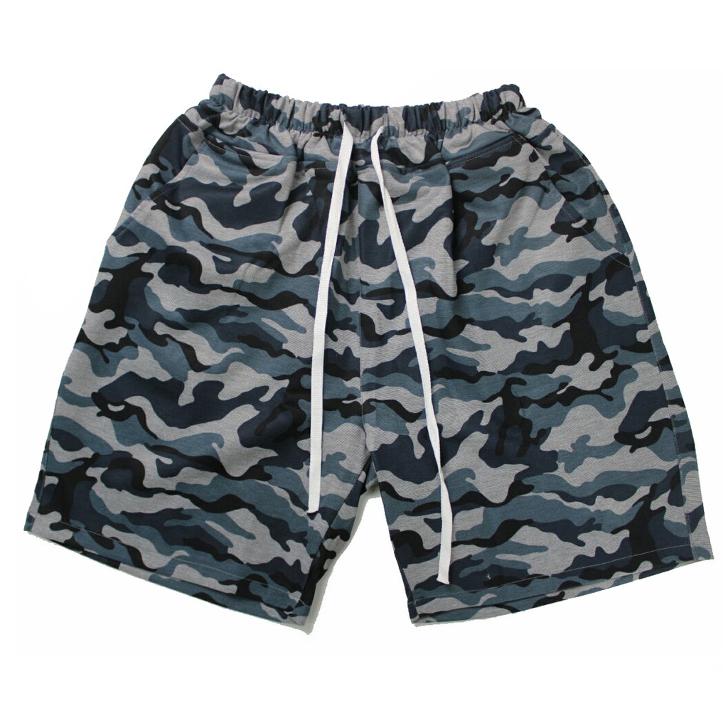 Quần short unisex camo