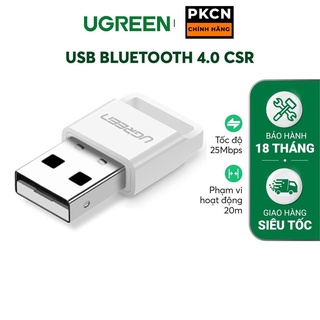 Thiết bị usb thu phát bluetooth 4.0 ugreen us192 cho máy tính laptop pkcnh