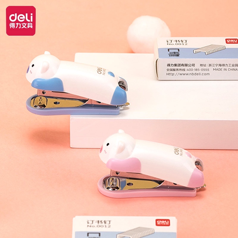 1 bộ ghim bấm giấy Mini dễ thương cho văn phòng trường học