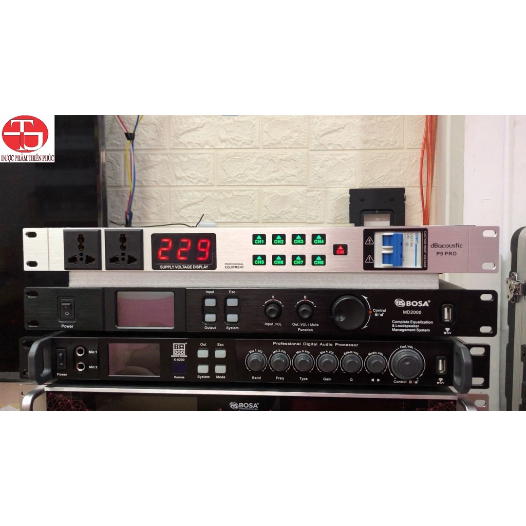 QUẢN LÝ NGUỒN DB ACOUSTIC DB P9 PRO - HÀNG CHÍNH HÃNG - CÔNG TY THIÊN PHÚC