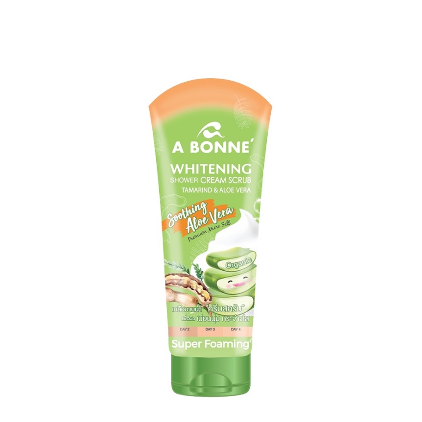 Kem Tẩy Tế Bào Chết Làm Sáng Da A Bonne Shower Cream Scrub Tuýt 350g