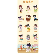 ★Hgtoys★ [] Búp Bê Rolife Nanci Kẹp Tóc Vàng Năm Mới Bí Ẩn Trang Trí Thời Thượng Quà