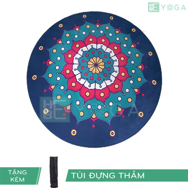 Thảm Yoga Du Lịch Tròn Hv02 PU cao cấp