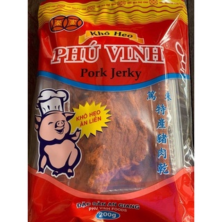Khô heo Phú Vinh bịch 200gr