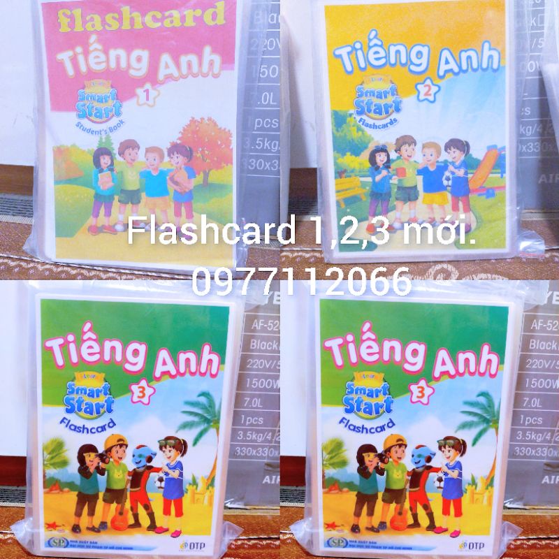Thẻ học - Flashcard I learn Smart Start lớp 1,2,3,4 - BGD