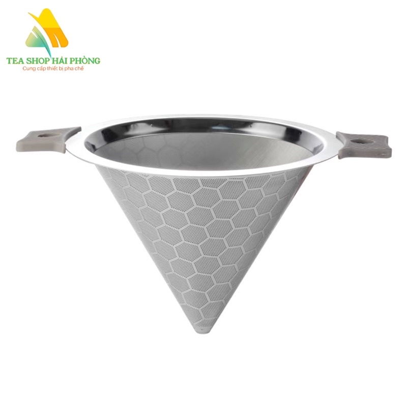 Vợt Lọc Trà Hình Nón Chất Liệu Inox