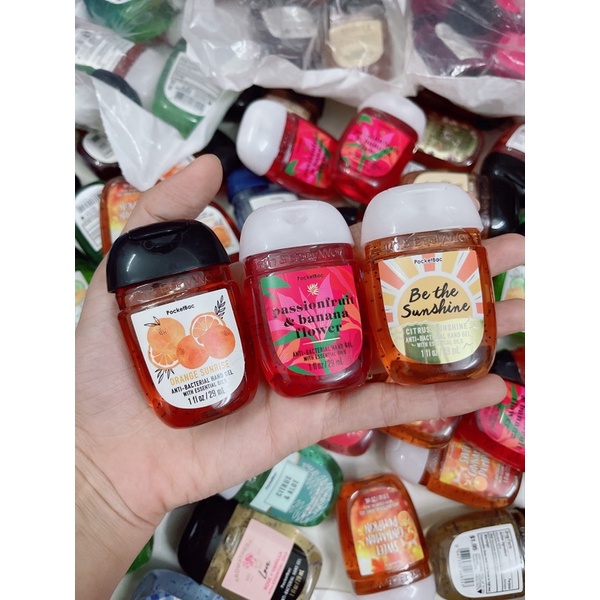 Set 3 chai gel rửa tay khô BBW của mỹ