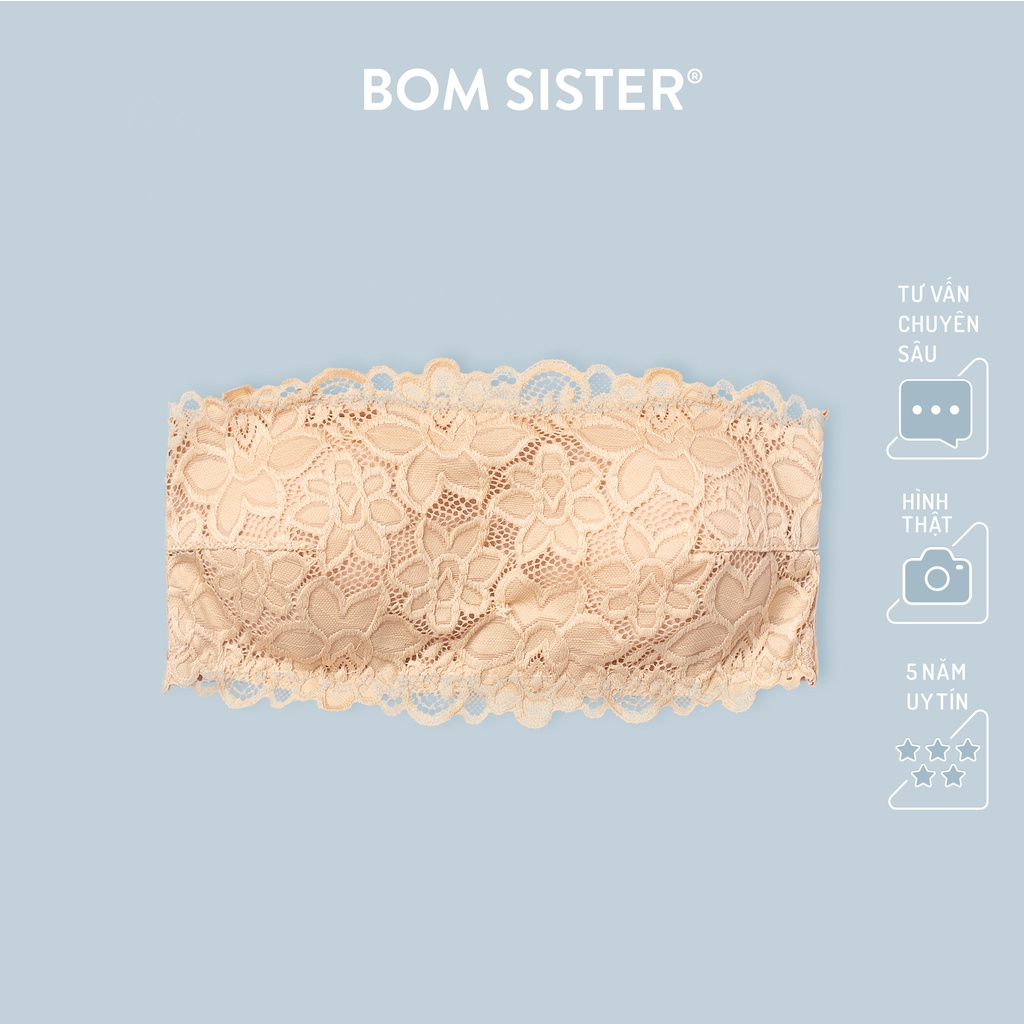 [Mã FARSBRBOM1 giảm 10% đơn 99K] Áo Lót Dạng Áo Ống Mút Vừa Có Kèm Mút Rời Và Dây Vai BOM SISTER BR037