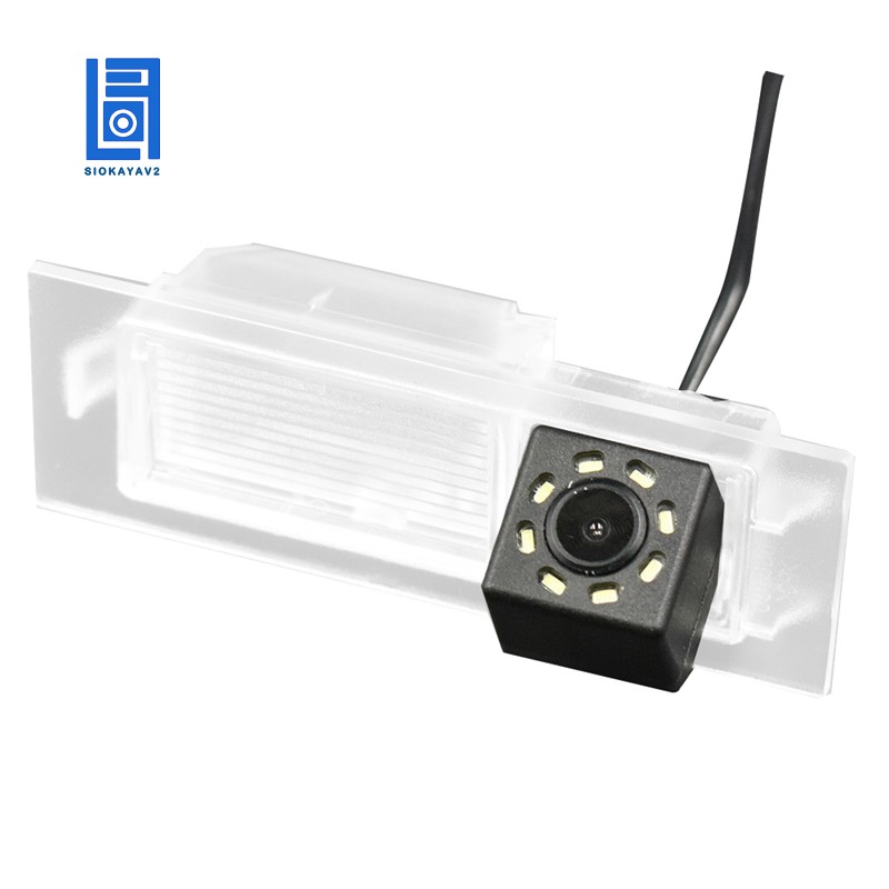 (Đang Bán) Bộ Sản Phẩm Camera Lùi Xe 8 Bóng Led Cho Xe Fiat Tip Egea 2015-2018