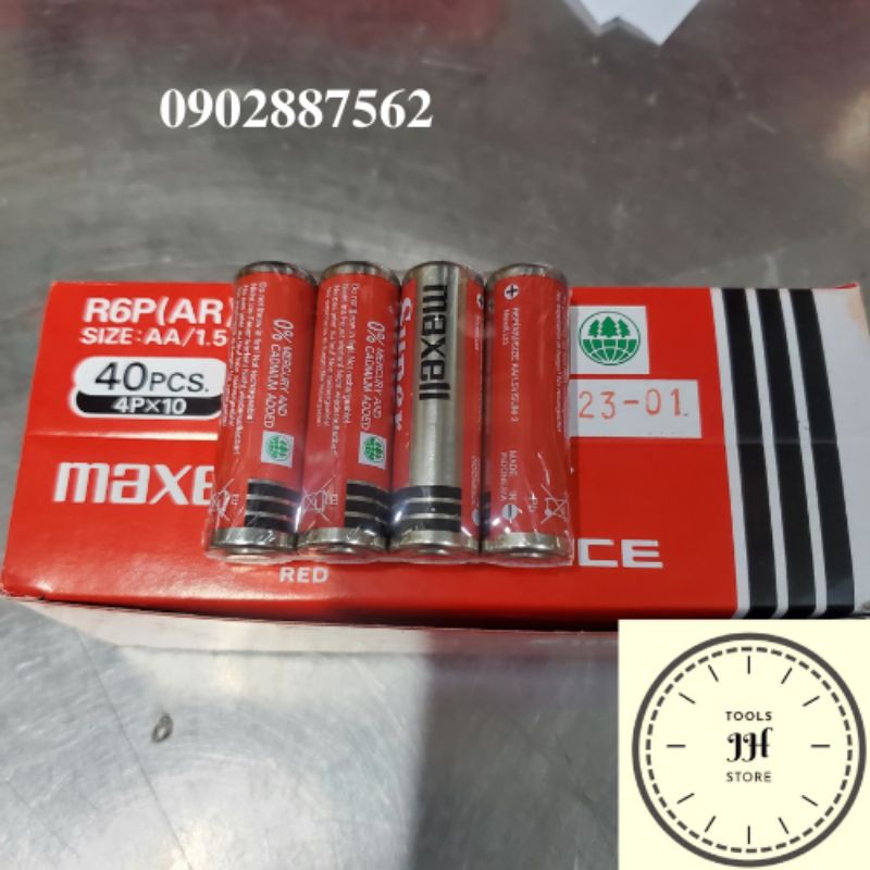 pin AA maxell super red R6P(AR)4P