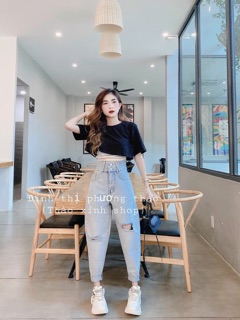 Sét áo cặp dây dài ❤️ sét croptop dây eo 2020