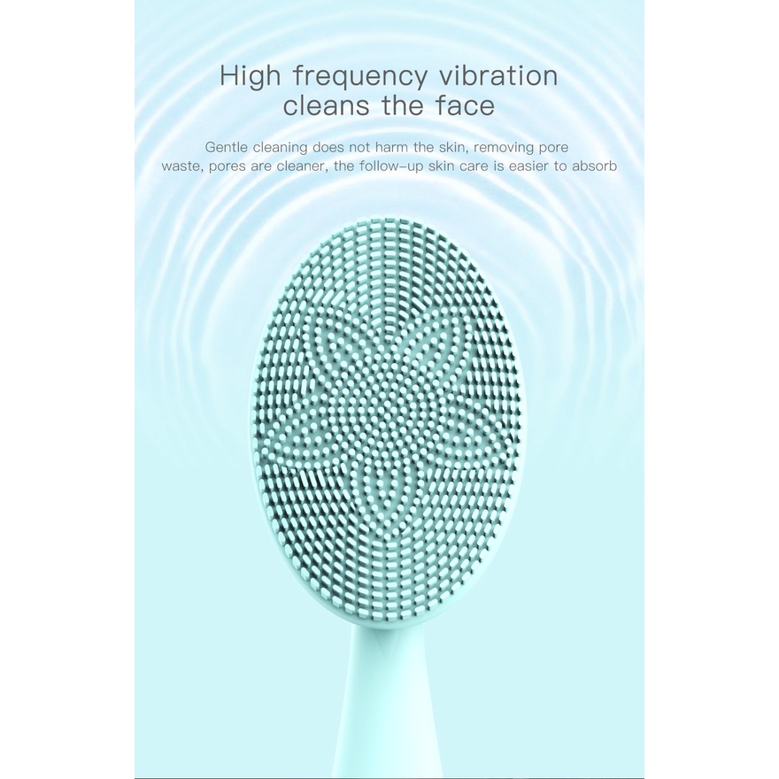 Máy rửa mặt chính hãng mini có thể massage mặt - kiểu máy chăm sóc da mặt cao cấp