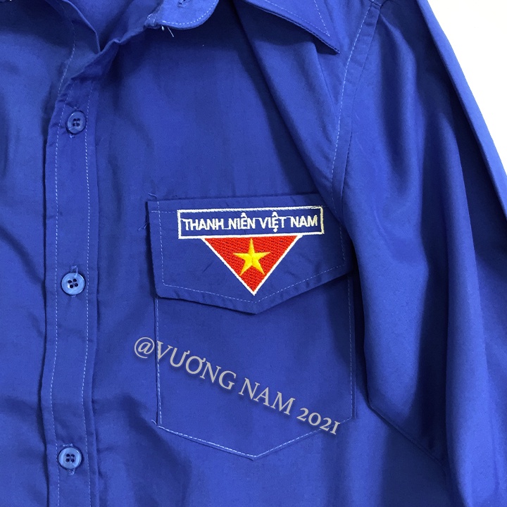 Áo sơ mi nam nữ đoàn thanh niên Việt Nam form chuẩn