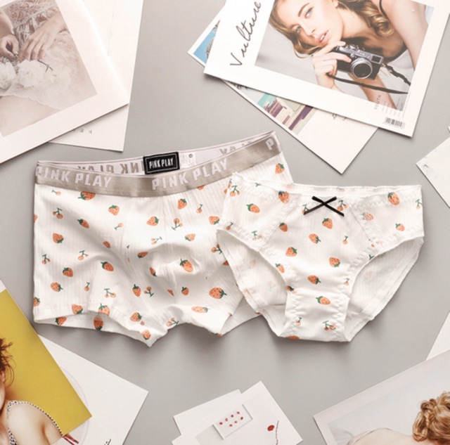 Quần lót cặp đôi nam và nữ cotton