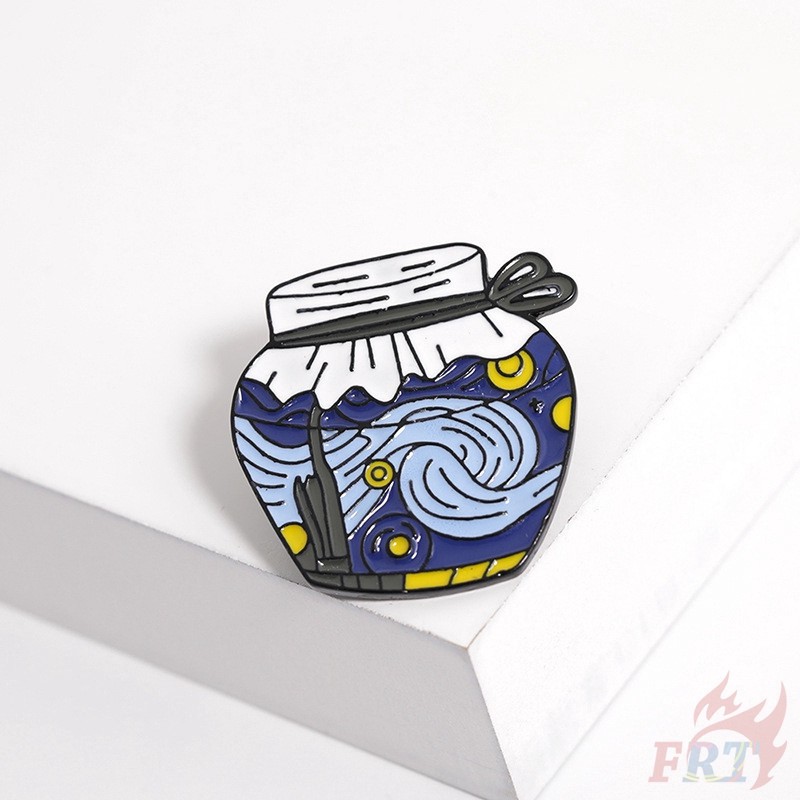 Pin cài áo bình rượu của danh họa Vincent Van Gogh - GC235