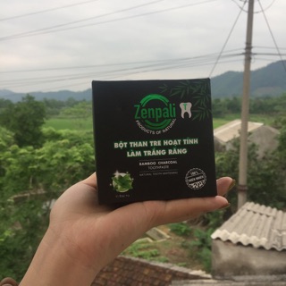 Bột than tre hoạt tính làm trắng răng zenpali