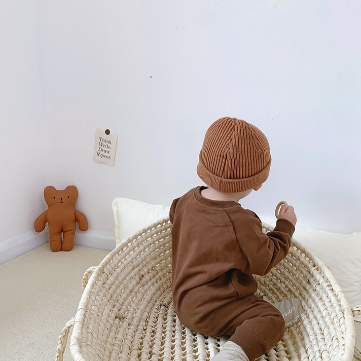 Áo liền quần họa tiết cầu vồng kiểu dáng dễ thương cho bé