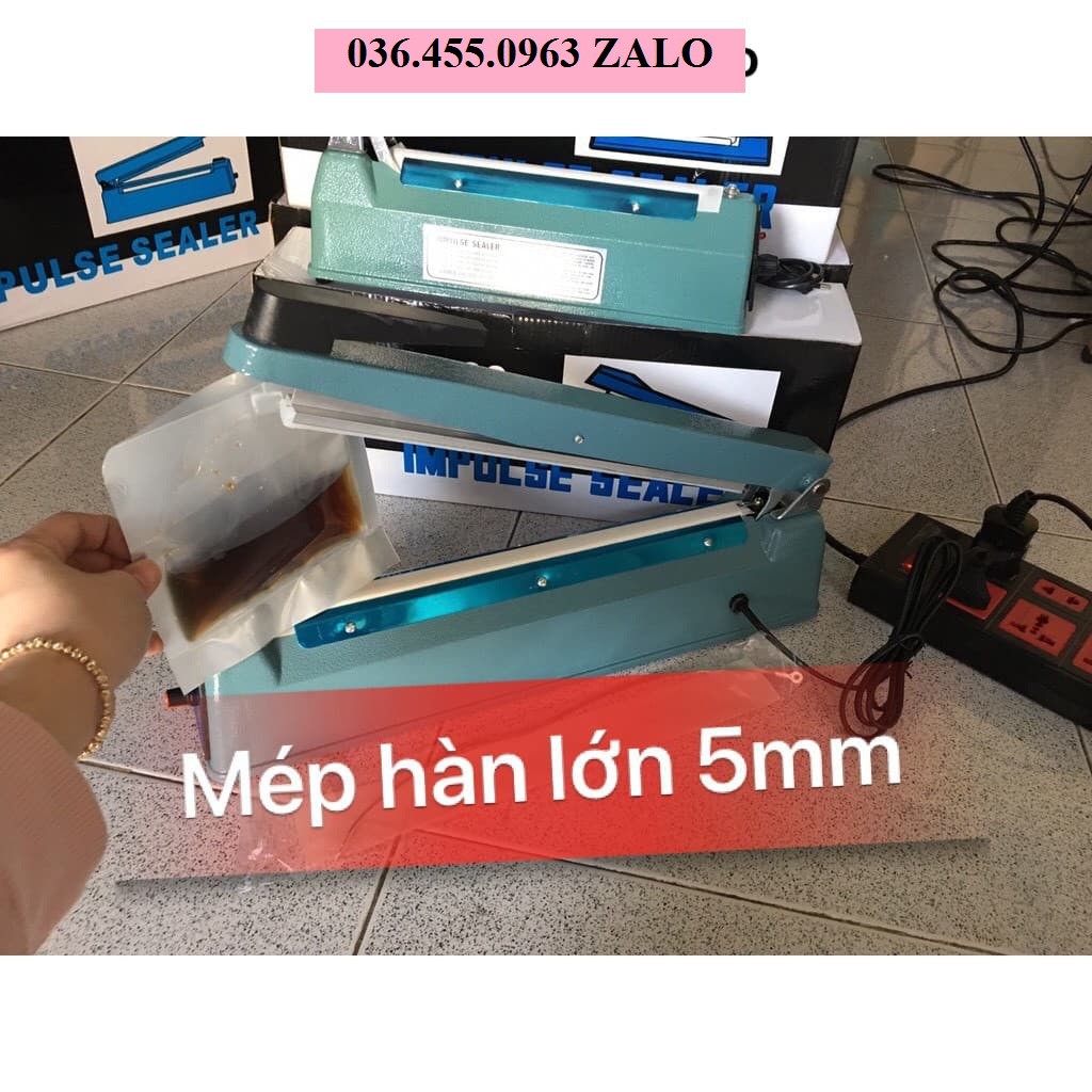 Máy hàn mép bao nilong, máy hàn mép túi LOẠI SẮT 30CM MÉP HÀN TO 5MM,Máy hàn mép túi dập tay