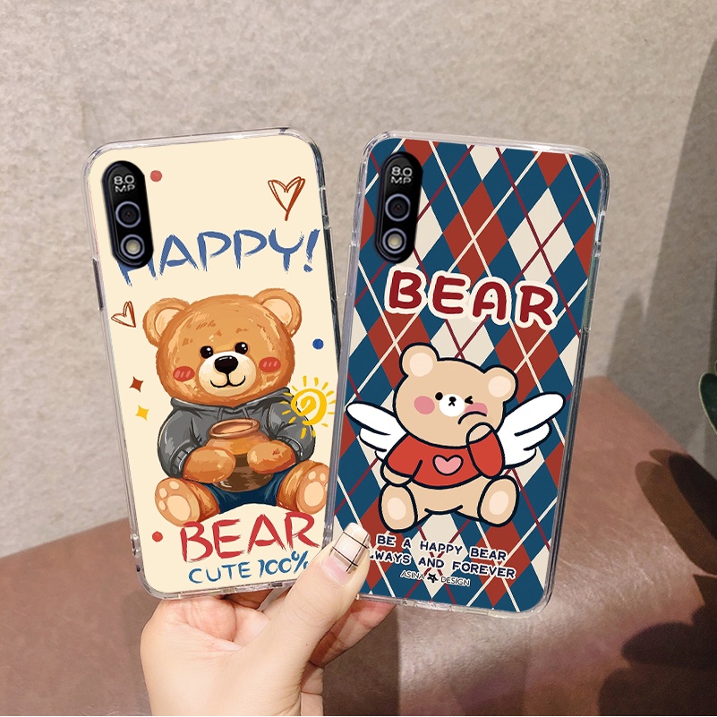 Ốp Lưng VSMART BEE / BEE 3 / LIVE / STAR cute mẫu gấu siêu bền cực đẹp