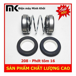 Phớt tõm 16 (phớt bơm chìm  208 - 16) cho máy bơm các loại