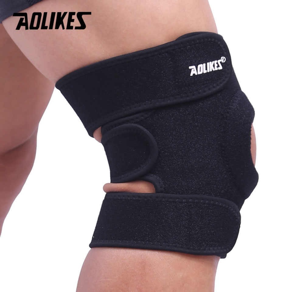 Băng Bảo Vệ Đầu Gối Aolikes A-7616 | Đai Dán Gối Khi Tập Gym Tập Thể Thao Cao Cấp Chính Hãng