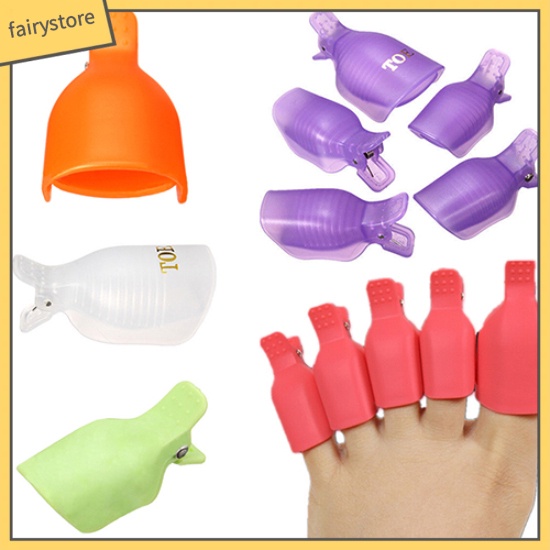 [Hàng mới về] Bộ dụng cụ tẩy sơn móng tay tiện dụng nhiều màu tùy chọn