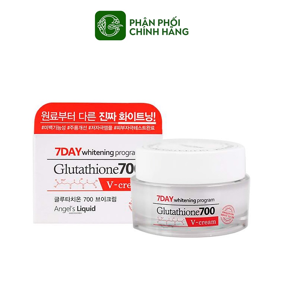Kem Dưỡng Angel's Liquid Whitening Program Glutathione 700 V Cream 50ml
