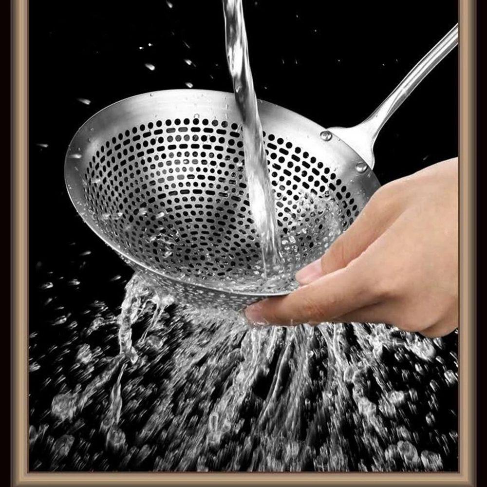 Rây Lọc Thức Ăn Chiên Ráo Dầu Bằng Thép Không Gỉ