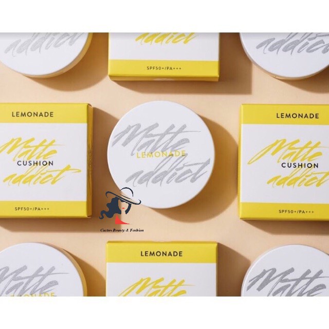 Phấn nước Cushion Lemonade Matte Addict Dual | BigBuy360 - bigbuy360.vn