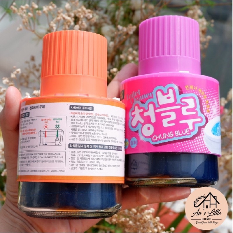 Ly Cốc Thả Bồn Cầu Thuỷ Tinh Khử Mùi CHUNGBLUE Hàn Quốc Siêu Thơm Giá Rẻ