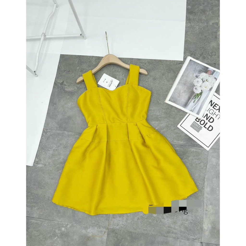 [Mã SKAMA06 giảm 8% tối đa 50K đơn 250K] VÁY 2 dây DÁNG XÒE ĐỆM NGỰC (kèm ảnh thật,video) | BigBuy360 - bigbuy360.vn