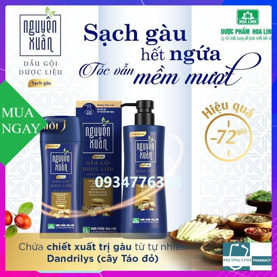 Dầu gội dược liệu Nguyên Xuân sạch gàu 200ml
