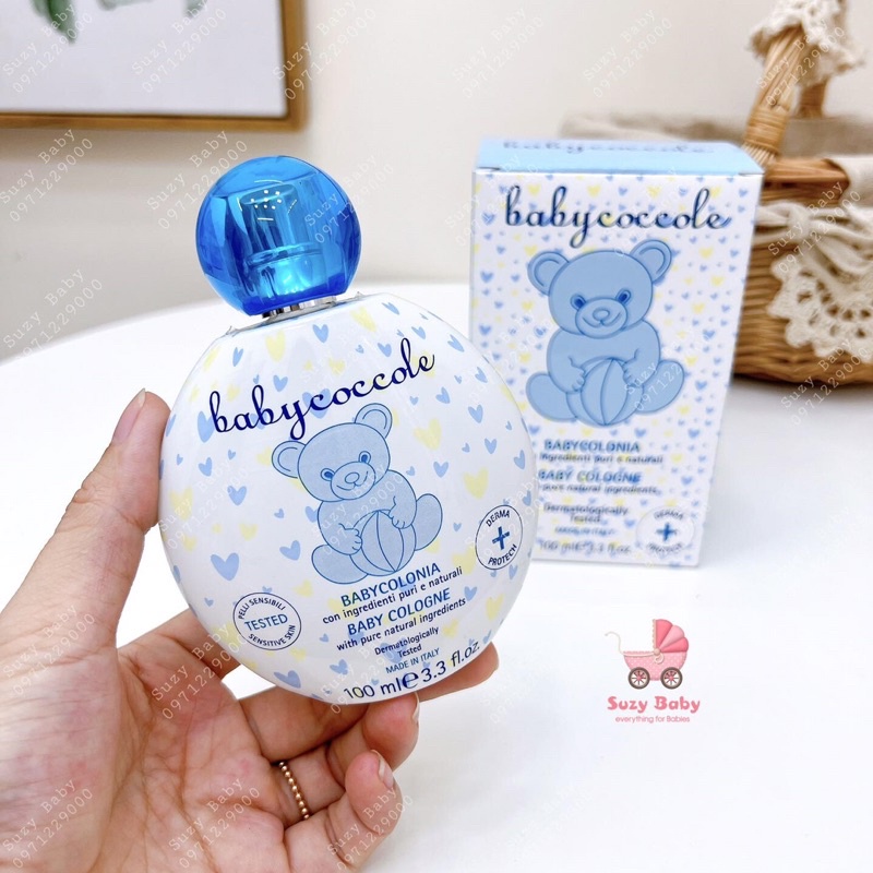 Nước hoa chiết xuất hoa sen Babycoccole 0m+ an toàn cho bé sơ sinh 100ml