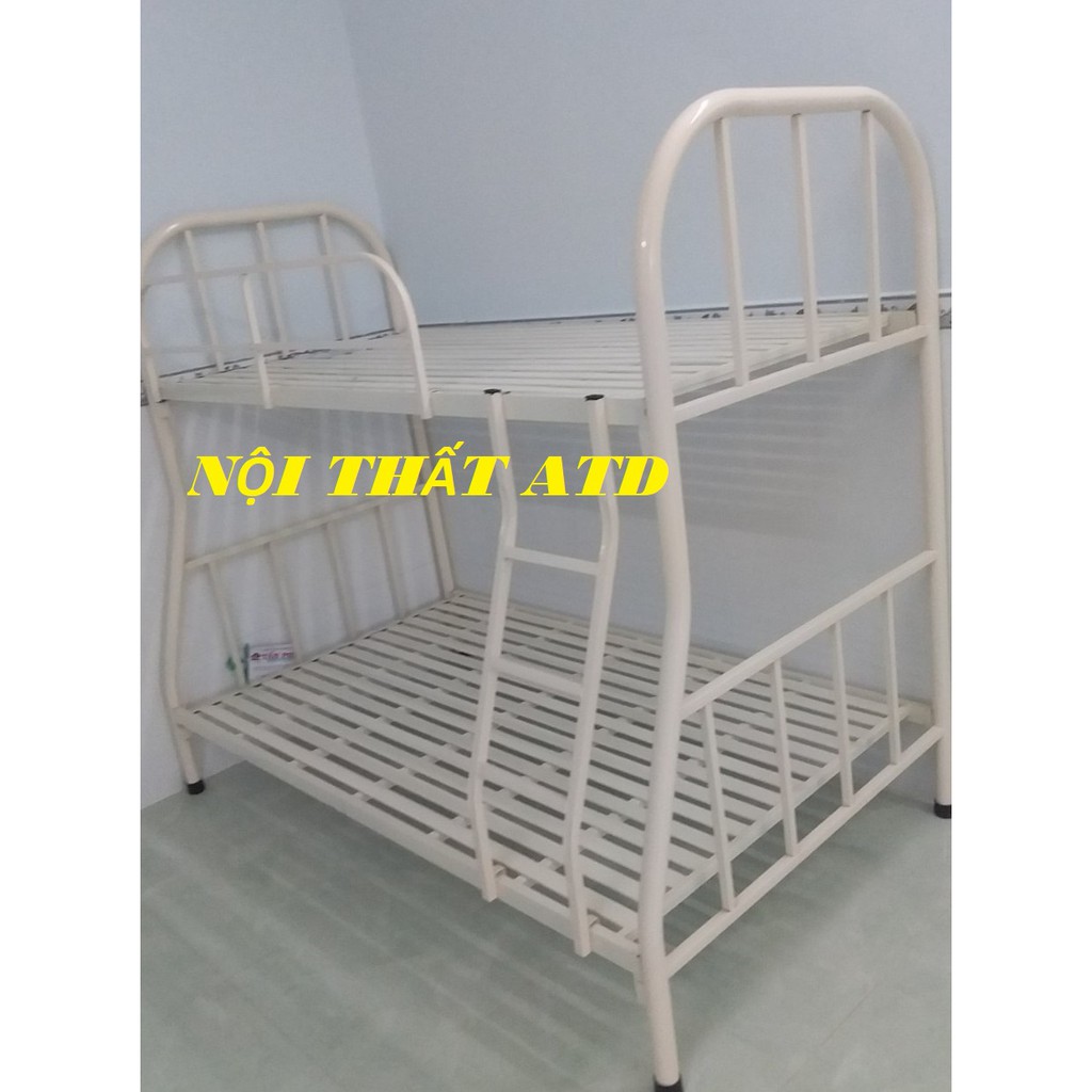 GIƯỜNG SẮT 2 TẦNG GIÁ RẺ NGANG 1M 1M2 1M4 1M6 1M8