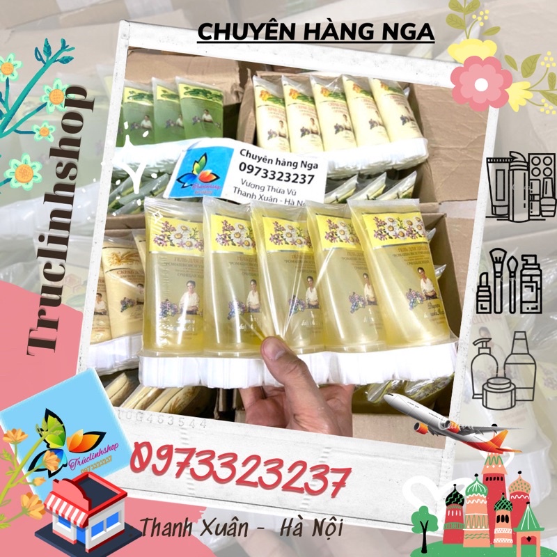 Sữa rửa mặt bà già Nga triết suất hoa cúc agafia cho da dầu 150ml