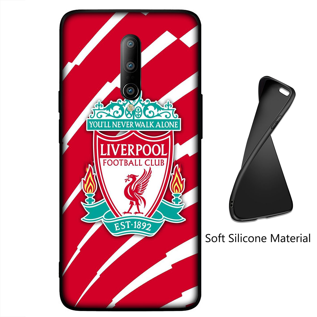 Ốp điện thoại silicon mềm in hình Liverpool màu đỏ cho Huawei P30 Pro Lite Y6 Y7 Y9 Prime 2019 2018 Y9Prime