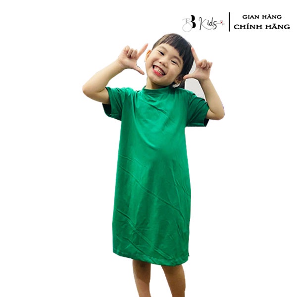 Váy Xuông, Xoắn Lưng Cá Tính BB kids Cho bé, Chất liệu Cotton