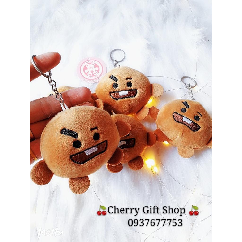 Móc Khóa Gấu Bông BT21 Shooky 8cm - BTS SUGA