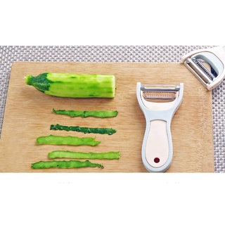 Dụng cụ bào vỏ rau củ quả dao nạo vỏ dao bào sợi 2in1 tiện dụng