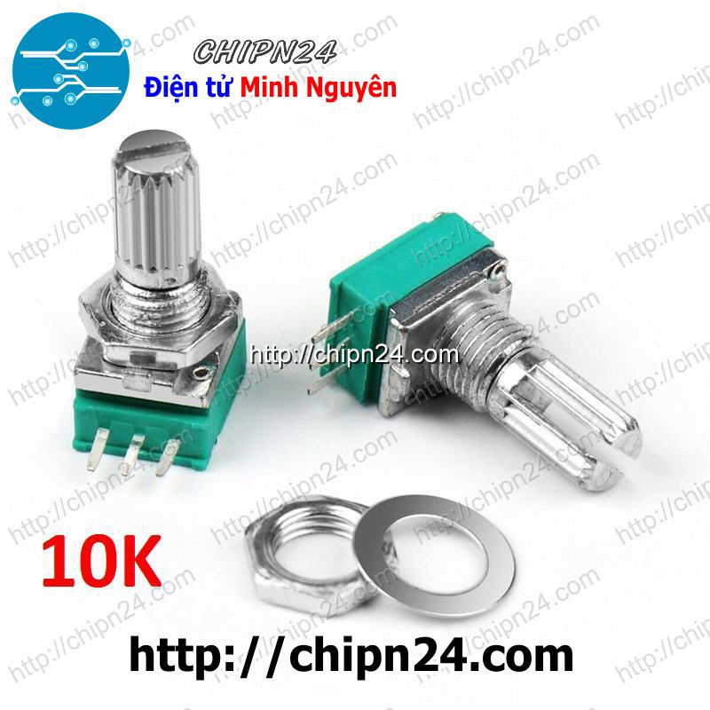 [2 CON] Biến trở RK097N 3 chân 10K