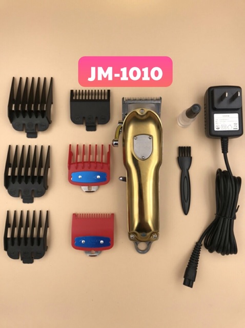Tông đơ cắt tóc Jame 1010 thép nguyên khối ( cữ gá thép 1,5 và 4,5mm )