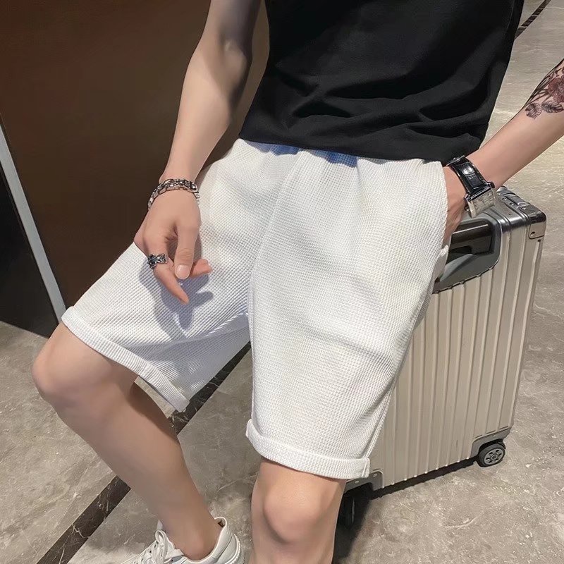 Quần Short Nam Bằng Vải Lanh cotton 5 Tấc Thời Trang Mùa Hè