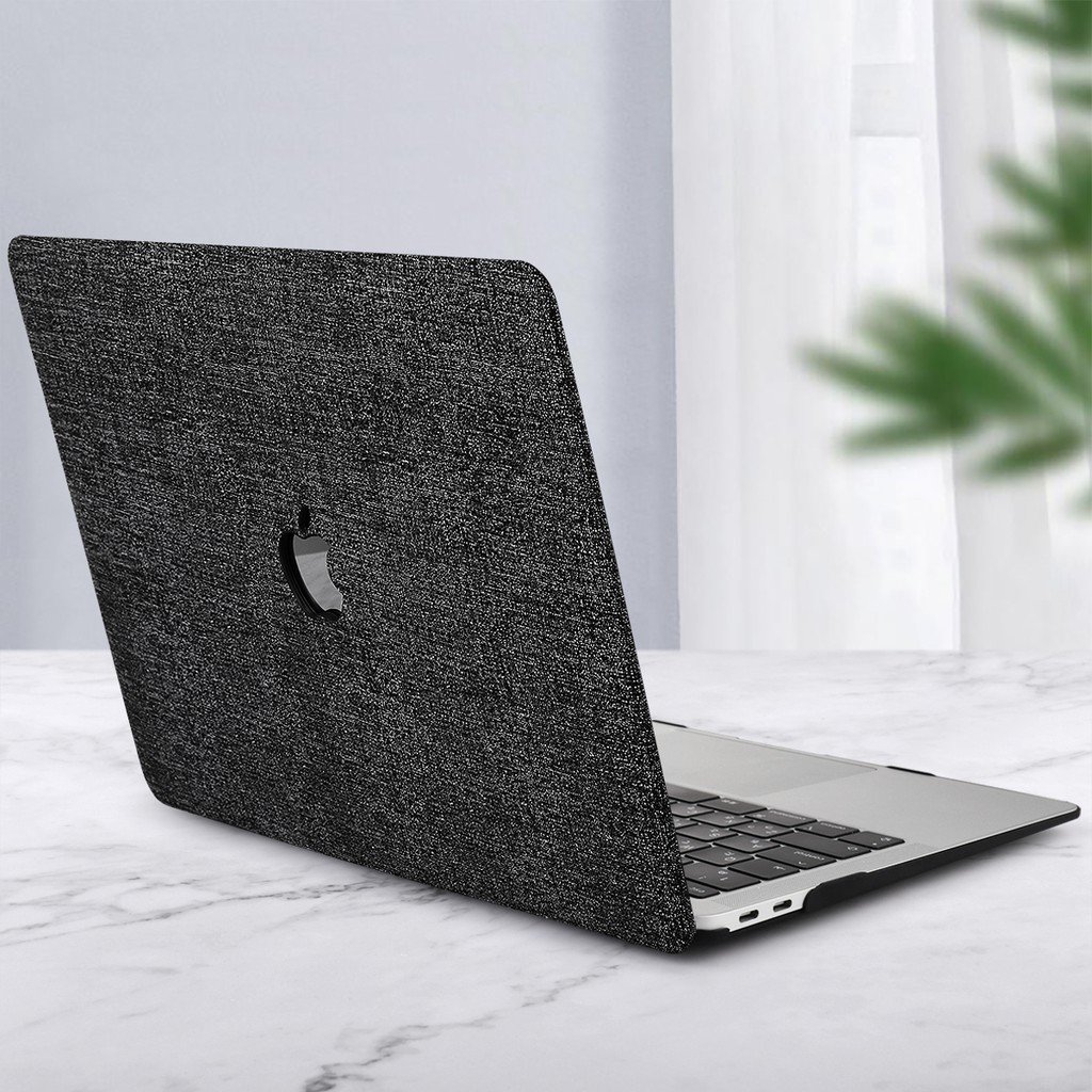 Bao da máy tính bảng denim chống trầy xước cho MacBook 13 inch / 13.3 inch