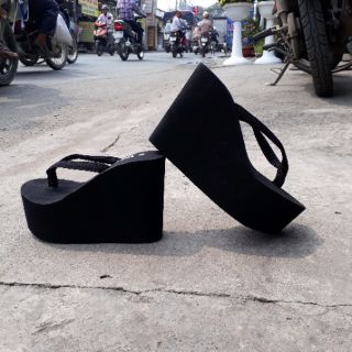 Dép kẹp nữ cao 12cm siêu nhẹ