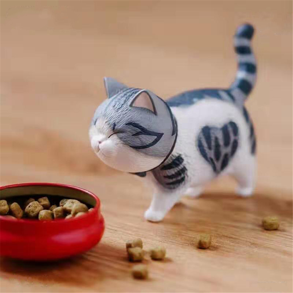 Mô Hình Mèo Hoạt Hình Đáng Yêu Trang Trí Tiểu Cảnh