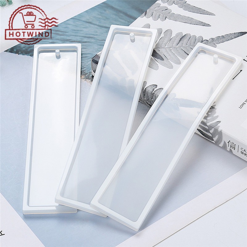 Khuôn silicon trong suốt làm thẻ đánh dấu sách tiện dụng